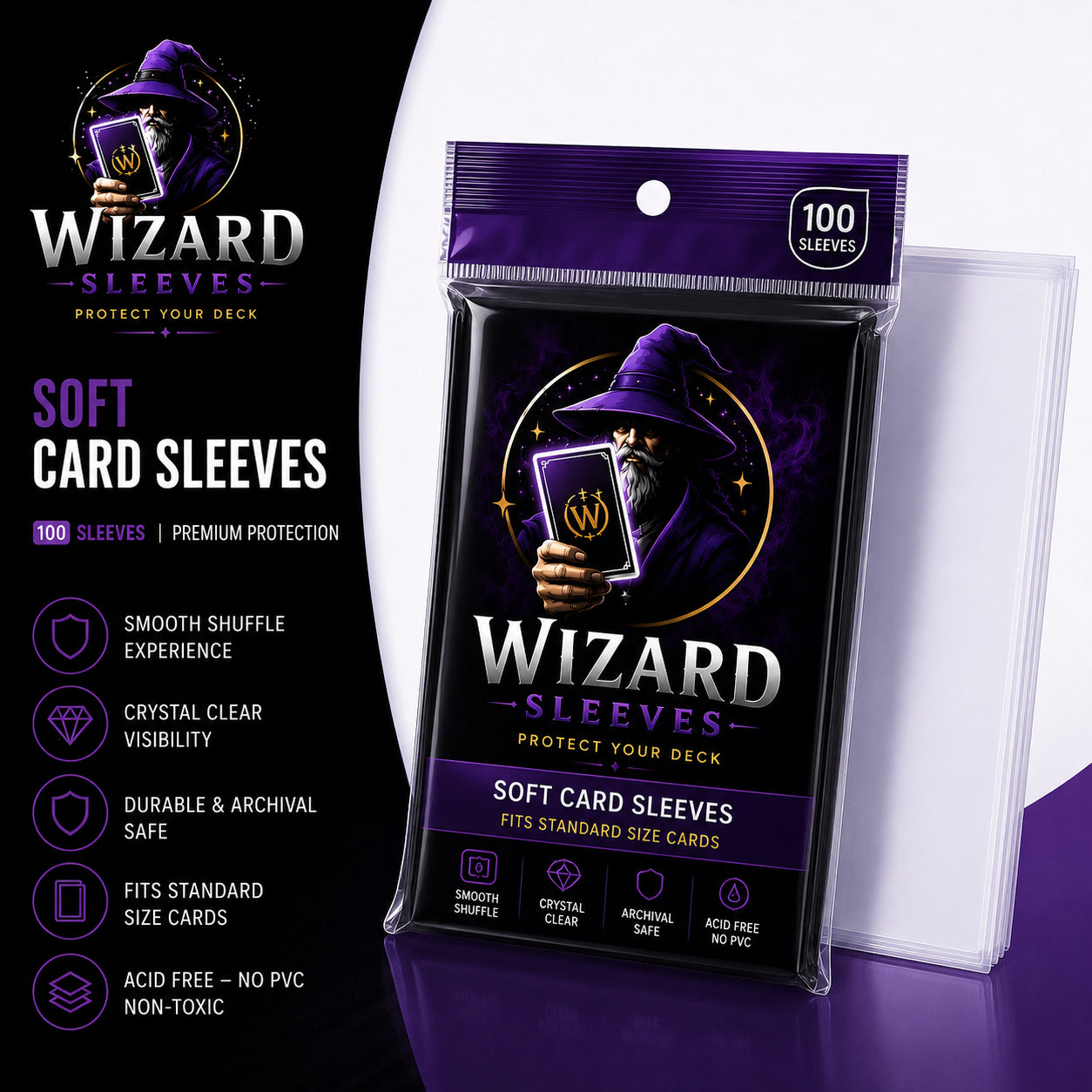 Wizard Sleeves Premium Soft Sleeves