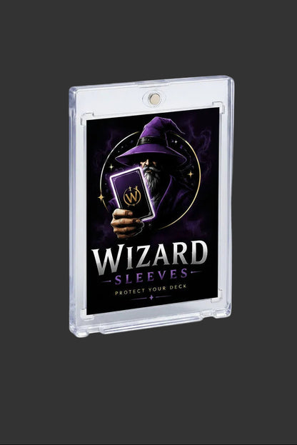 Wizard Sleeves Premium 35pt Magnetic Hard Cases (Thin)