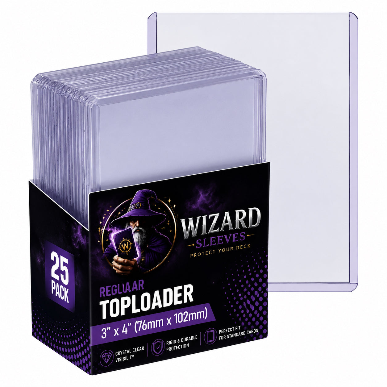 Wizard Sleeves Premium Toploaders